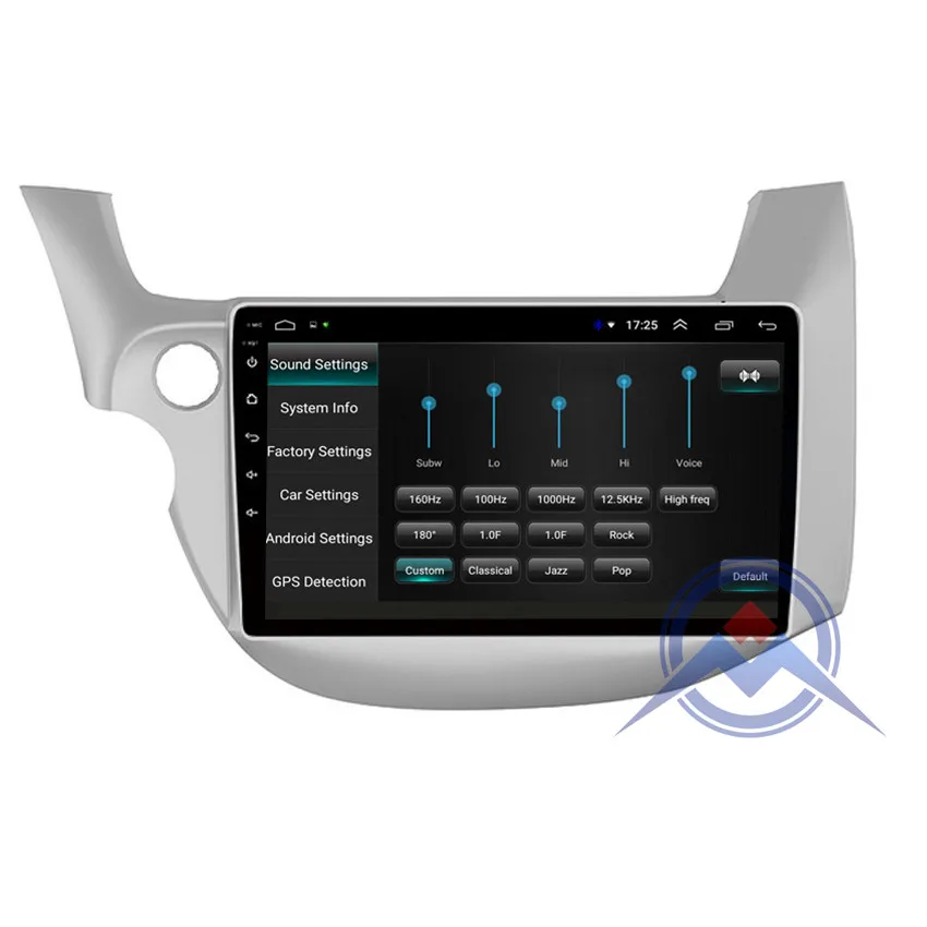 Perfect ZOHANAVI 10.2 inch Android 8.1 Car DVD Multimedia Player GPS Navigator for Honda Fit/Jazz 2008-2013 auto radio build in wifi 5