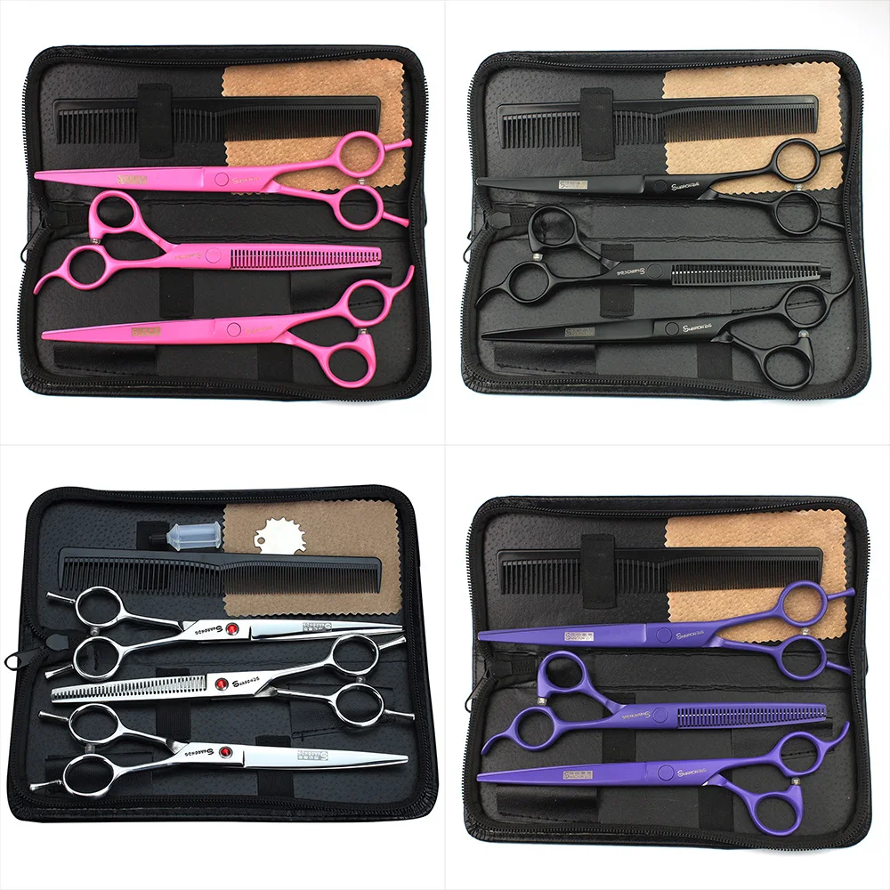 Kopen 7.0 inch Professionele Haar Schaar Kappers Blikscharen Nagelschaar Salon Haar Styling Tools Gratis Levering