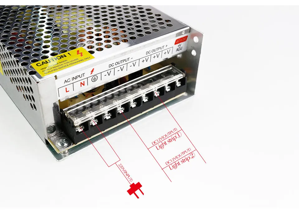 2A 3A 5A 8A 15A 20A 30A светодиодный светильник ing трансформаторы AC/DC 12V Мощность адаптер Светодиодные ленты светильник Питание 60W 100W 120W 180W 250W 360W