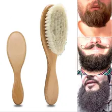 Многофункциональная портативная Мужская Ретро масляная голова щетка скульптурная чистая Шея волосы чистая козья шерсть щетка для бритья
