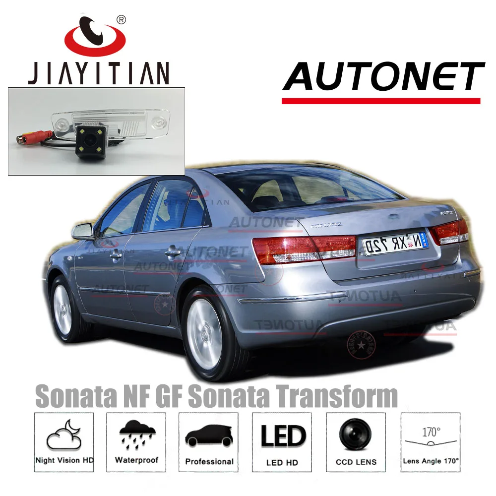 Задняя камера JiaYiTian для Hyundai Sonata NF GF Transform CCD ночного видения заднего вида номерной