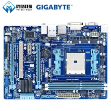 Оригинальная б/у настольная Материнская плата Gigabyte GA-F2A85XM-HD3 A85X разъем FM2 AMD A10 DDR3 64G SATA3 USB3.0 DVI VGA HDMI Micro-ATX