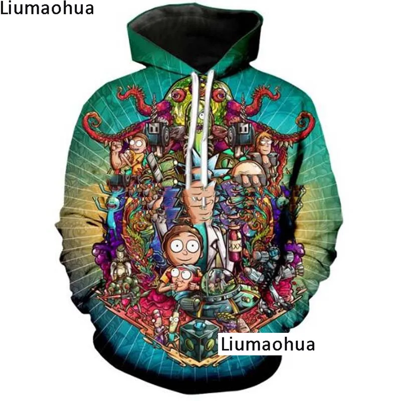 Rick And Morty - Sudaderas Con Capucha De Otras Marcas Rick And Morty - Sudaderas Con Capucha De Otras Marcas
