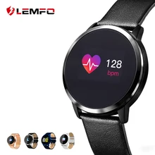 LEMFO Pedometer Smart Watch Men Women Heart Rate Blood Pressure Oxygen Monitor OLED Screen Bluetooth Sport Wearable Devices