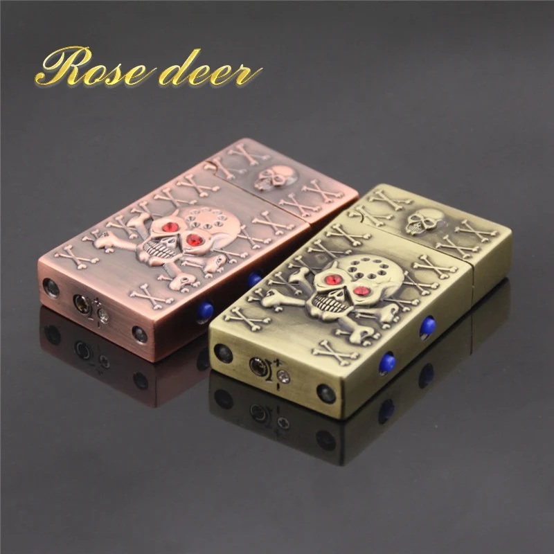 Модный прессованный Тип беспламенная прямая ветрозащитная Зажигалка для