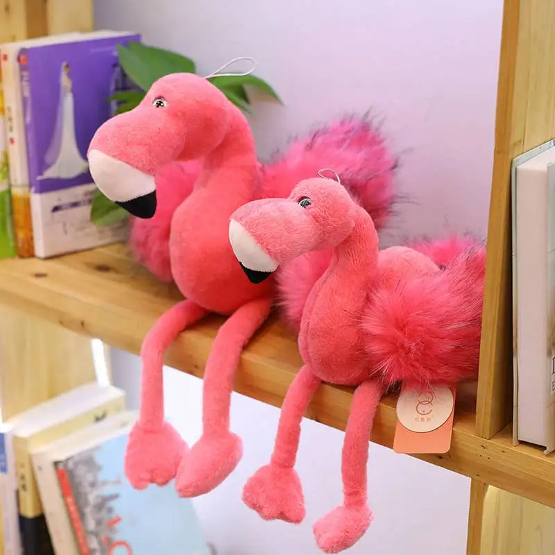 

1pc 40-80cm Trend Flamingo toys Cute pink Toucan ornaments Plush stuffed birdie dolls Decoration pendant Girl's Birthday Present