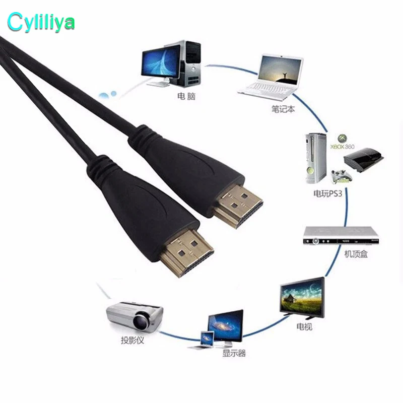 Кабель HDMI hdmi 100 шт. 1 м 5 2 3 8 10 15 м|Кабели HDMI| |