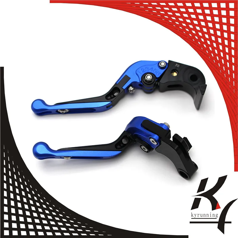  Motorcycle Adjustable Folding Extendable Extending Brake Clutch Levers fits For THRUXTON Steve McQu