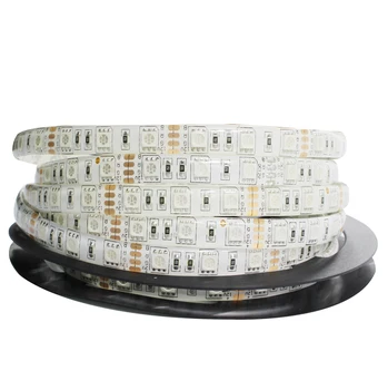 

5M 300Leds IP65 waterproof Led Strip Light 5050 DC12V 60Leds/M Fiexble Light Led Ribbon Tape Home Decoration Lamp free shipping