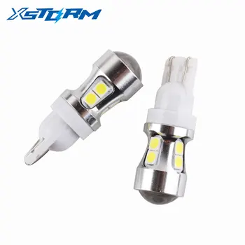 

2Pcs T10 Canbus OBC Error Free Bulbs Interior Emitter LED DRL 194 W5W Car lamps External Auto Lights 10-SMD 3030 6000K White