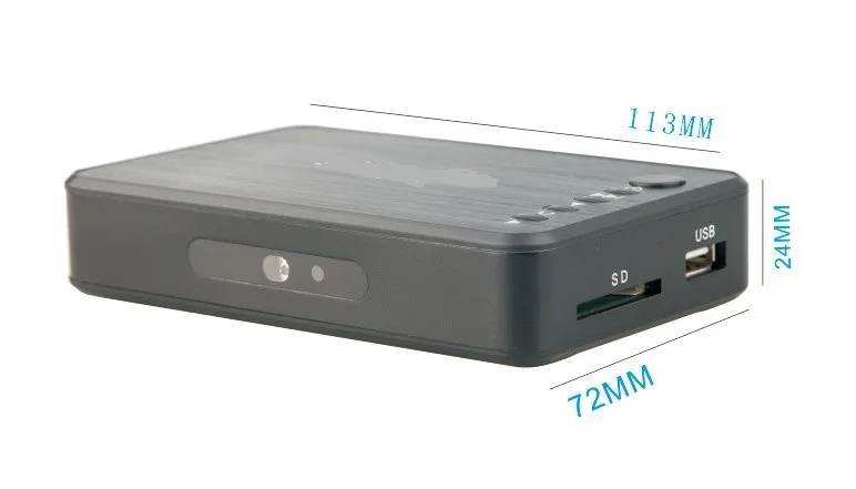  Reproductor multimedia HDD 1080P USB reproductor multimedia externo Hdd con soporte HDMI VGA SD MKV