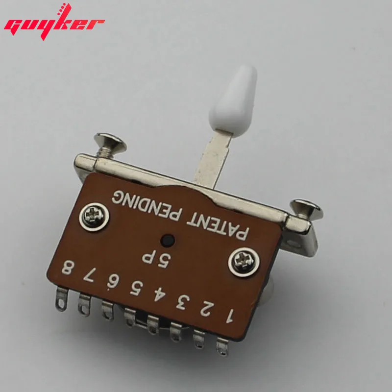 

5 Way Guitar Level Switch for With White Tip For Electric Guitar