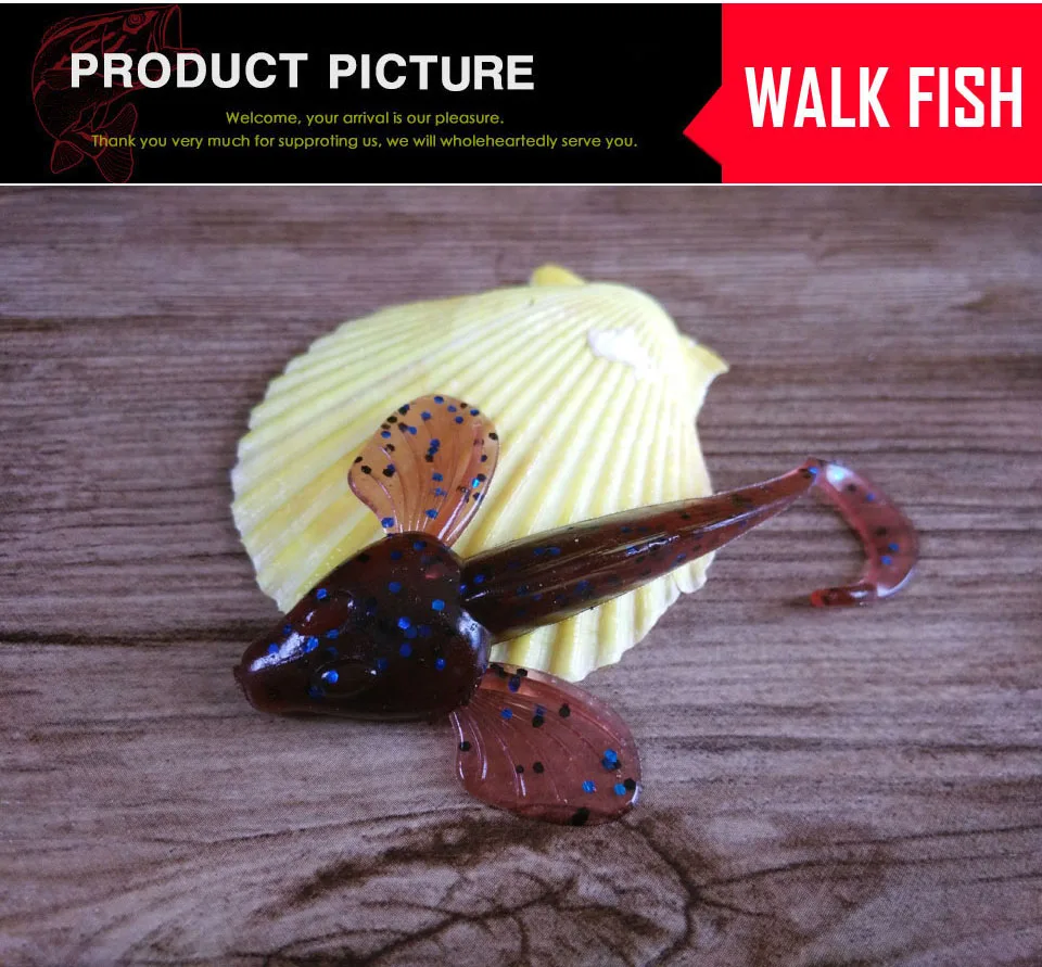 WALK FISH 6 шт./лот 8 см/4,6 г Гольян высокое качество искусственные поддельные приманки для ловли нахлыстом воблеры Силиконовые мягкие приманки аксессуары снасти