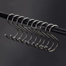 Stainless steel S shape hooks S-haken kitchen hanger decorative kitchen s hooks 20pcs/lot KF760 angela s kitchen