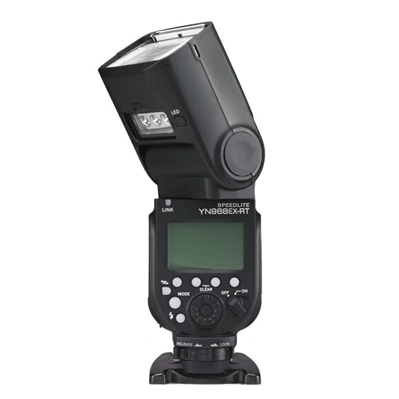 YONGNUO Speedlite YN968EX-RT со светодиодным светильник+ YN-E3-RT передатчик GN60 ttl HSS 1/8000s вспышка для DSLR Canon 600EX-RT ST-E3-RT