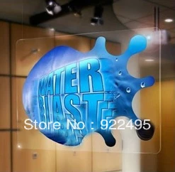 

Good price dark grey color Holographic rear projection film for 3D holo display, Free shipping