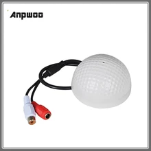 Видеонаблюдения микрофон Гольф Форма audio Пикап устройства Высокая чувствительность DC12V аудио мониторинга звука подслушивающее устройство Лидер продаж Anpwoo