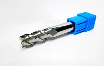 

1PCS for aluminum HRC45 8MM three 3 flutes end mill uncaoted CAE3-8X8 L60mm K10 8*8*20*60mm CNC machine milling cutter