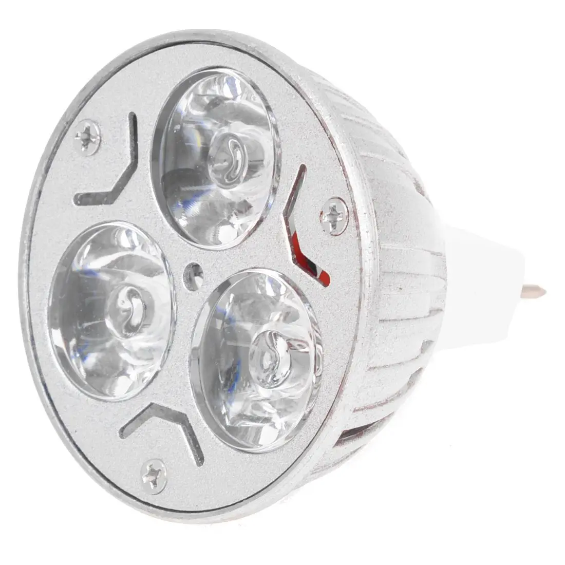 

G5.3 12/24V 3*1W 300LM Warm White Light 3 LED Bulb