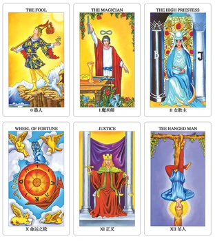 

Rider-Waite Tarot Cards English Factory Made High Quality Rider WaiteTarot Cards Game, Board Game