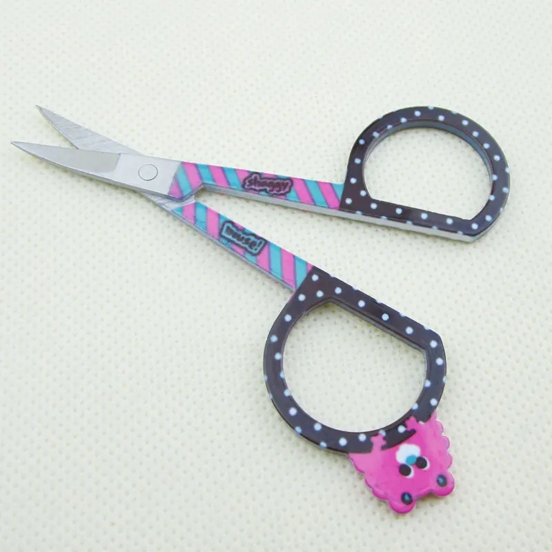 

1 pcs/lot Stainless Steel Makeup Scissors For Eyebrow Pattern Eyelash Manicure Makeup Tools