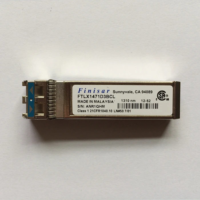 

Million LR optical module 10km Fini sar FTLX1471D3BCL-10G 34060495