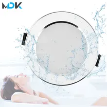 Горячая распродажа 18 Вт 15 Вт 12 Вт 9 Вт 7 Вт 5 Вт Водонепроницаемый светодиодный светильник с регулируемой яркостью теплый белый холодный белый Светодиодный точечный светильник AC230V