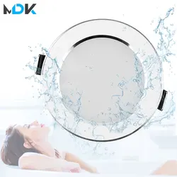 Waterproof LED Downlight 18W 15W 12W 9W 7W 5W Dimmable Warm Cold White LED Lamp Ceiling Lights Spot Light AC230V
