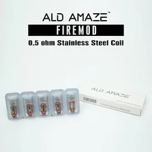 Сменная головка из нержавеющей катушки для Firemod Атомайзер серии ego 5 шт. упаковка подходит для AIO tank