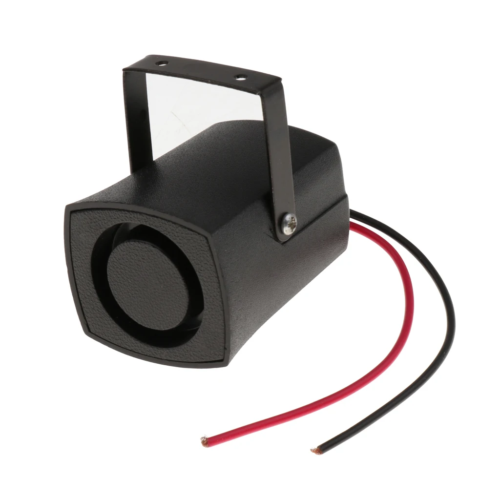 Durable Car Reversing Horn Alarm Beeper Buzzer Warning Fits for Univerial Cars Truck Vehicles DC12V/24V
