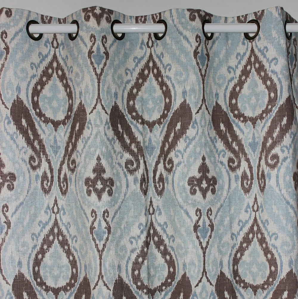 Nieuwe Lichtblauw Paisley Linnen Venster Klaar Gordijnen Panel Deur Nieuwe Lichtblauw Paisley Linnen Venster Klaar Gordijnen Panel Deur Slaapkamer Woonkamer Home Decor 51 98 Printing Vintage Bloemen In