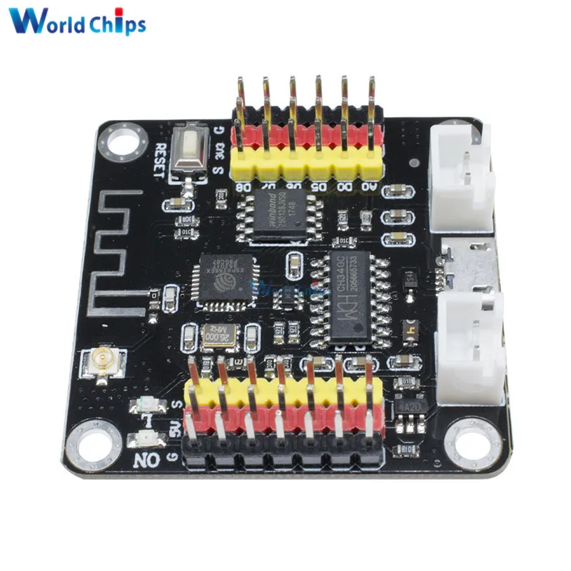 ESP8266 CH340 CH340G Micro USB 5В 3 В 32 битный Wifi беспроводной модуль сильная сеть для Arduino IDE Nodemcu