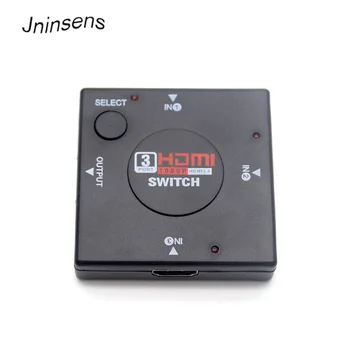 

Full HD 1080P 3 Port HDMI V1.4 Switch Switcher Splitter 3 Input 1 Output Box HDMI Selector Adapter for XBOX 360 PS3 HDTV STB DVD