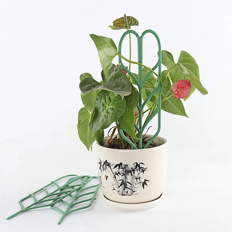 Diy Сад Треллис для вьющиеся растения, 14 дюймов x 4 дюймов горшечные лозы овощей и цветов патио провода решетки решетчатые панели для плюща