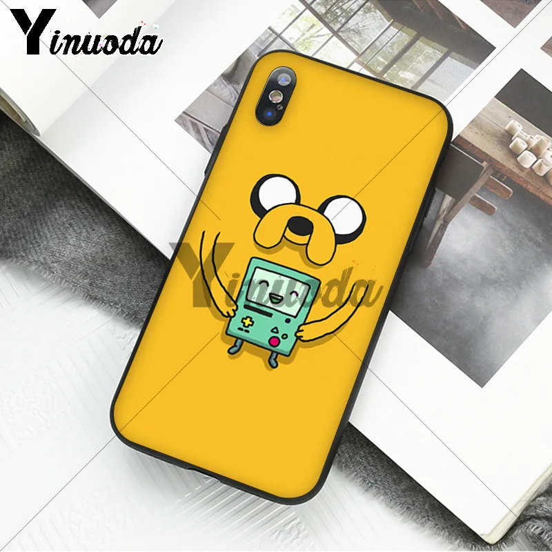 Yinuoda adventure time Beemo BMO Джек Финн Lumpy Новинка чехол для телефона Fundas iPhone 6S 6plus 7 7plus 8 8Plus X
