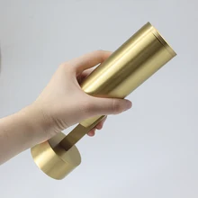 Eusolis освещение Ac 90-260 В Медь поверхности установленные прожекторы минималистский поверхностного монтажа Faretti светодио дный регулируемый угол