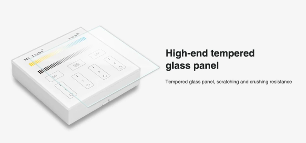 Milight WI-FI IBOX2 светодиодный контроллер 2,4G B2 CCT Цвет Температура светодиодная Сенсорная панель дистанционного управления FUT035 Led диммер DC12-24V