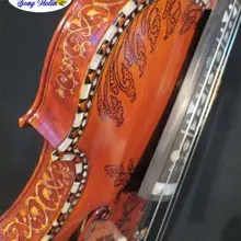 Делюкс Необычные норвежский скрипка 15 1/" Виола(4*4) концерт#10258