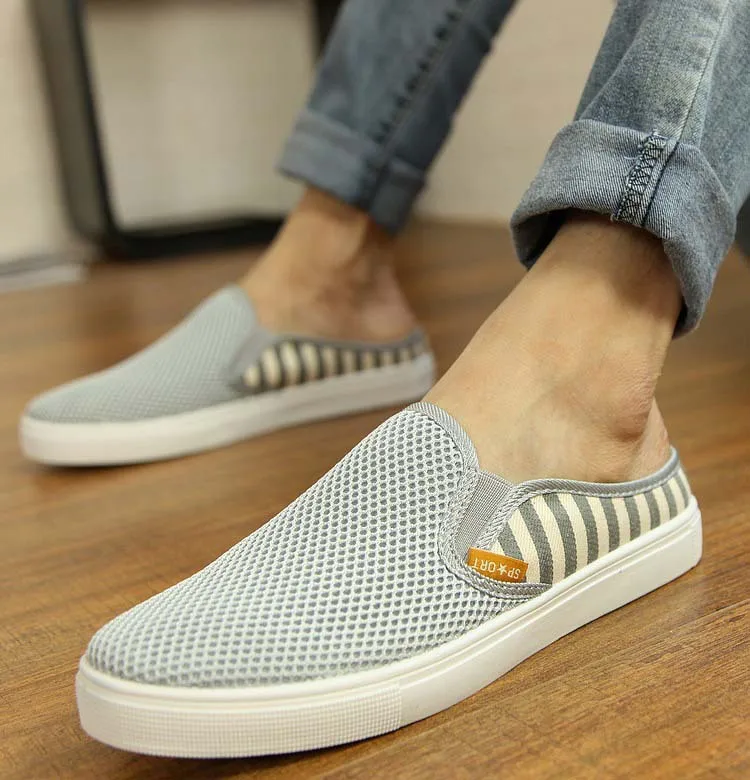 Breathable Mesh Flats Men 2015 Canvas 