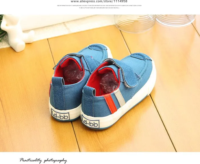 New 2015 Autumn Fashion Boys Shoes Canvas Children Shoes For Boys Solid Boys Sneakers Bule Color Kids Shoes Board Sneakers   (12)