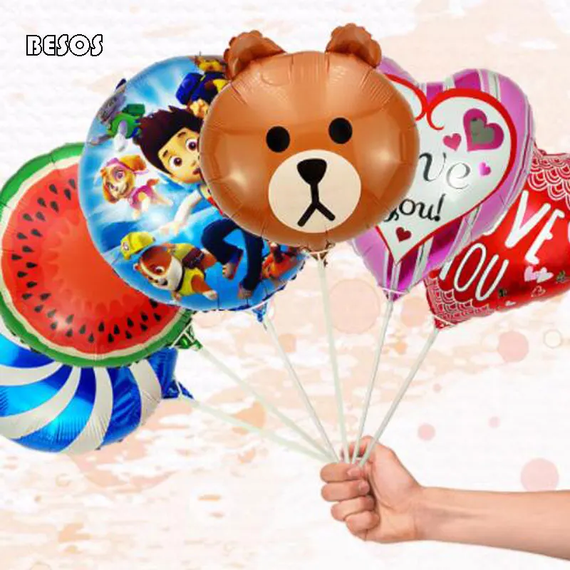 

Lengthen Add Thick Balloon White Hold A Pole Celebrate Birthday Decorate Balloon Fittings Large Cartoon Balloon Bracket O0019M