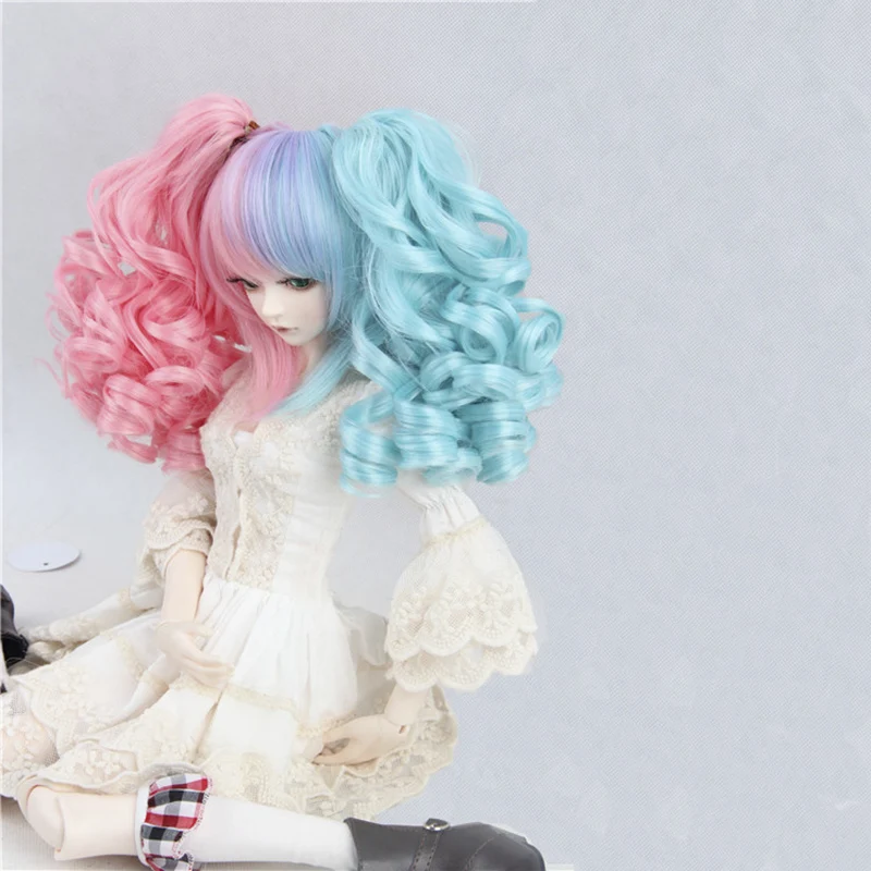 Парик Bybrana BJD для кукол 1/3 1/4 1/6 с двойным градиентом|wig 1/3|hair for wigs1/6 wig |