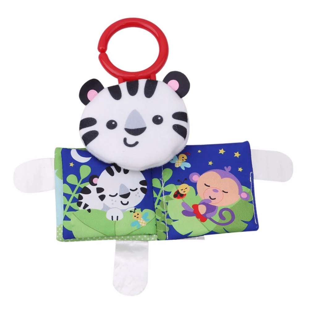

Baby Toys Cat Crib Bumper Baby Rattles Knowledge Around Multi-Touch Colorful Bed Hanging For Kids Toys 21*14cm