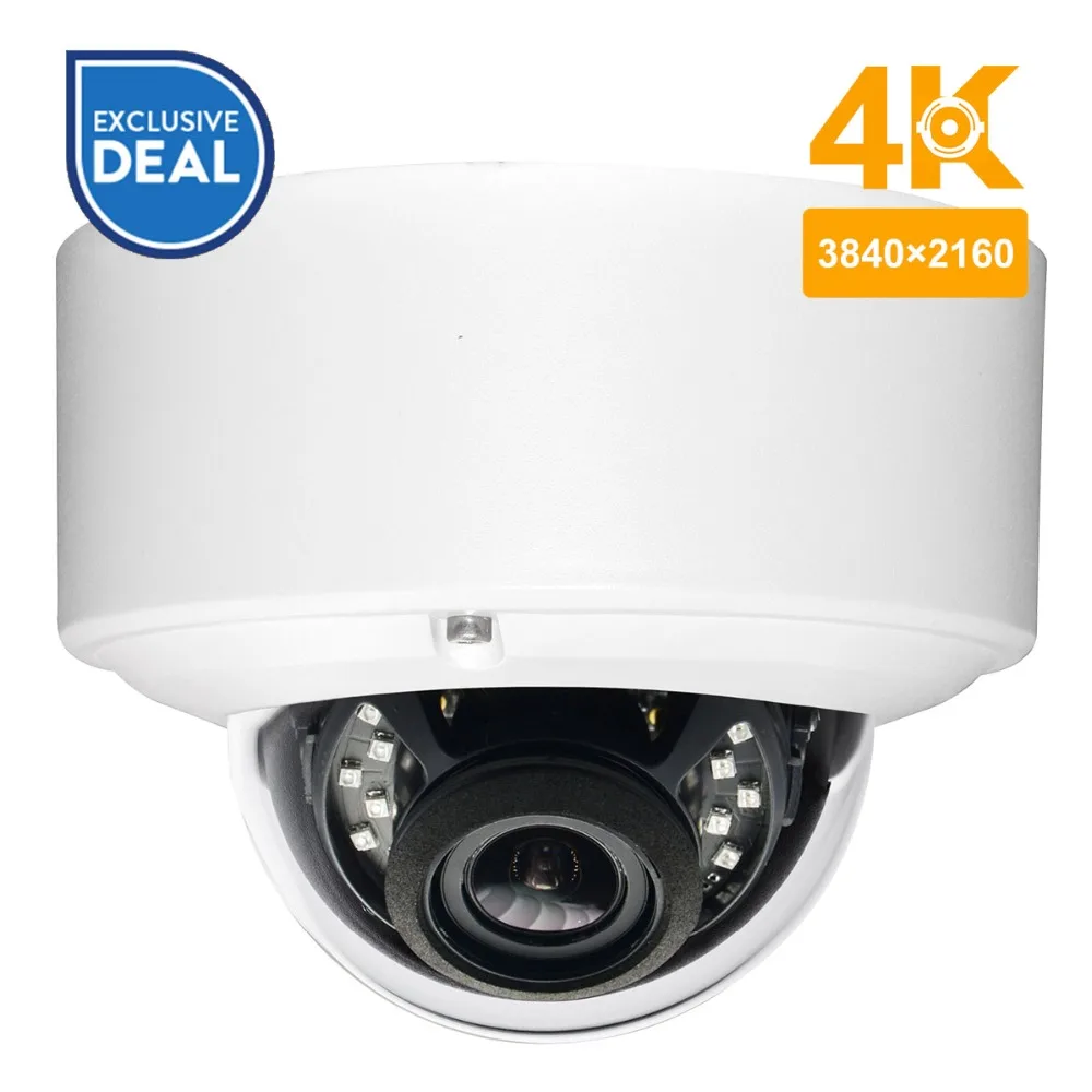 

Anpviz 8MP Network Mini Dome PoE Security IP Camera H.265 High Resolution CCTV Camera Replace Hikvision DS-2CD2185FWD-I