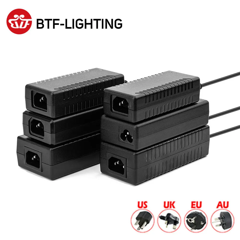 12V 1A 2A 3A 5A 6A 7A 8A 10A источник питания светодиода AC110-240V UK/US/EU/AU штекер адаптера для 2811 5050 3528 Светодиодные полосы света