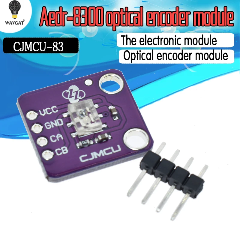 

CJMCU-83 AEDR-8300 Encoder Reflective 2-Channel Optical Encoder Winder