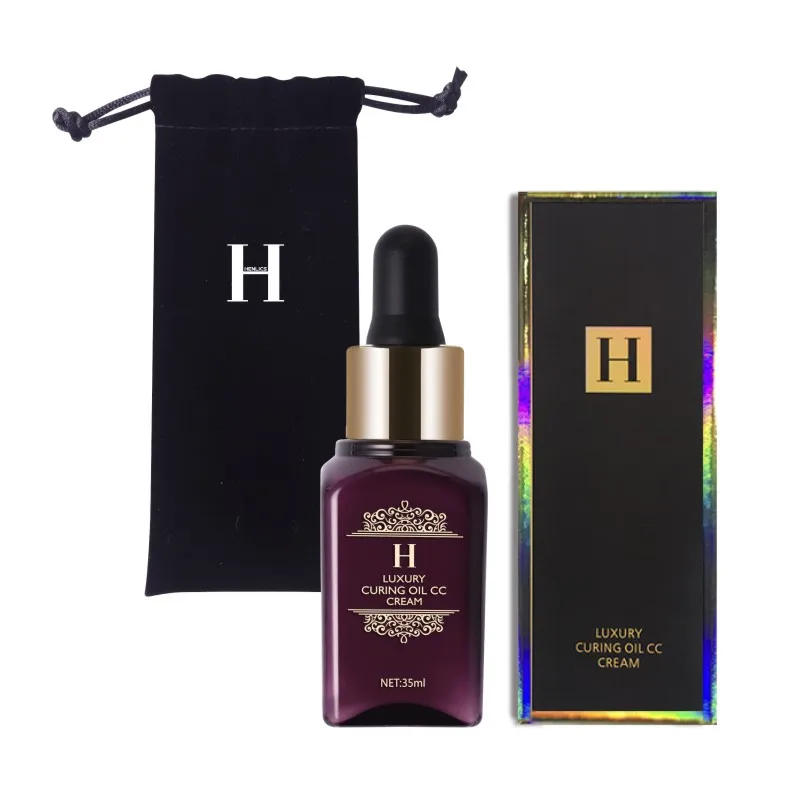 HENLICS Organic Plant Essential Oil CC Cream Face Makeup Liquid Foundation Concealer with Moisturizer Oil-control Function (23)