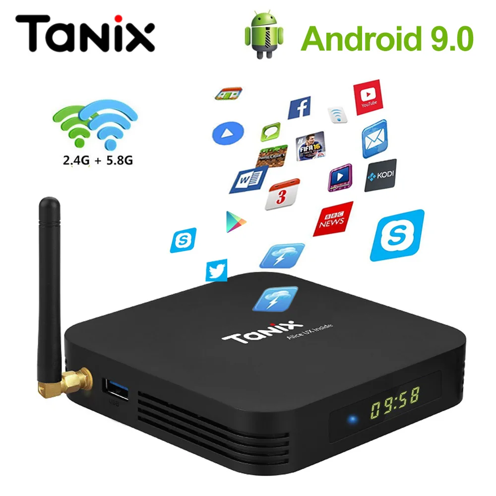 IP tv QHD tv Plus Tanix TX6 Smart tv BOX Android 9,0 1 год французские арабские каналы голландские африканские испанские европейские IP tv M3U