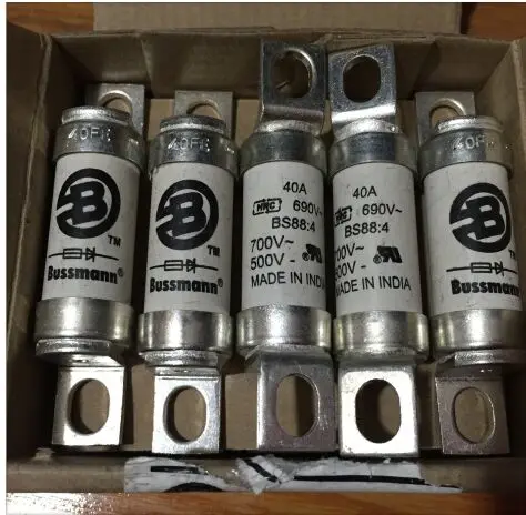 1pc ORIGINAL 45FE Bussmann AC Fuse Type T BS88 ( 45A ) 690Vac - Foto 3