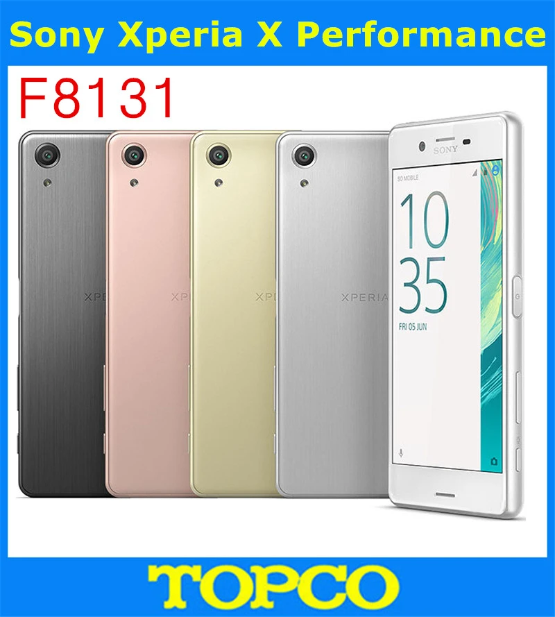 

Sony Xperia X Performance Original Unlocked GSM 4G LTE Android F8131 Quad Core RAM 3GB ROM 32GB 5.0" 23MP&13MP Fingerprint